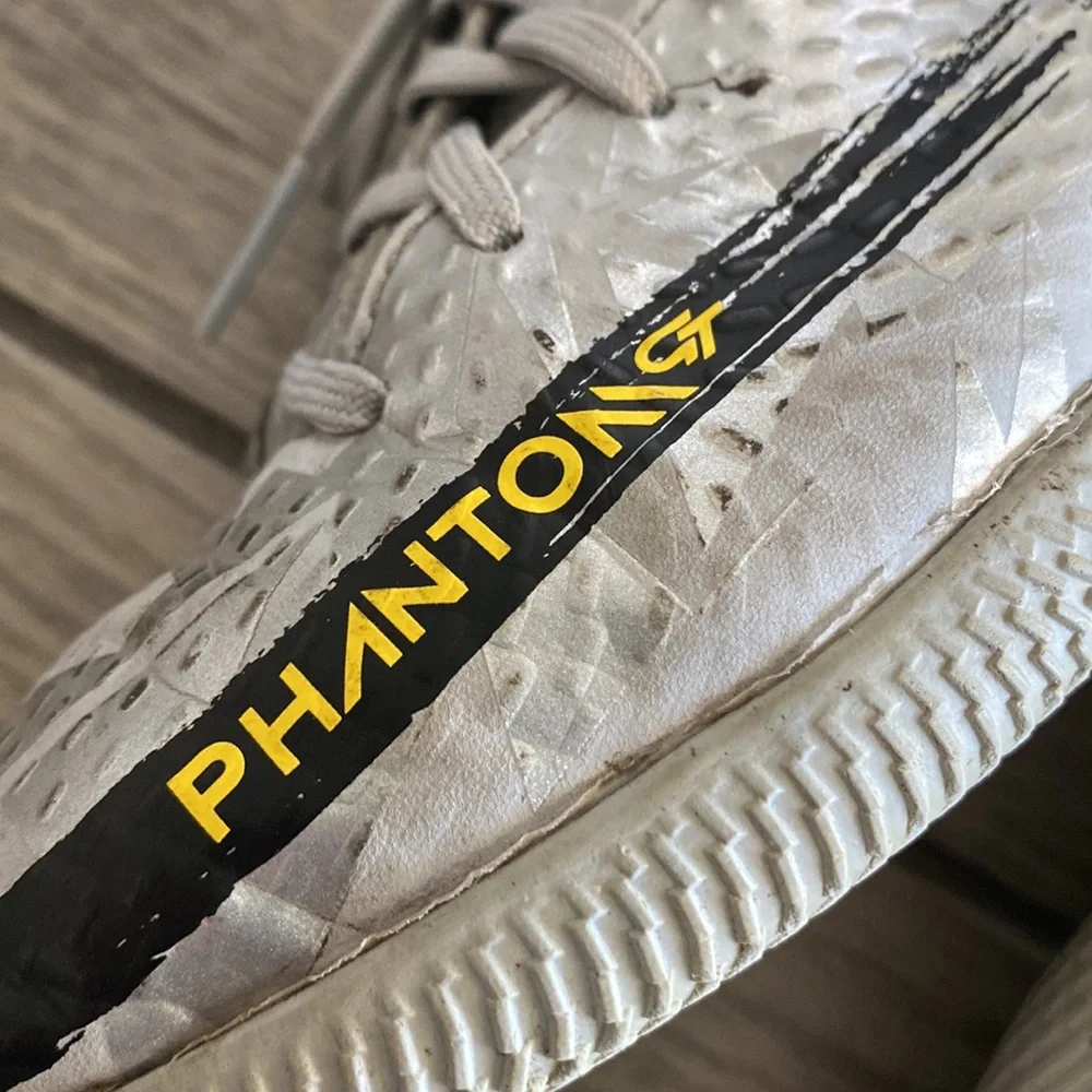 Nike Phantom GT Scorpion Academy Jr. Indoor Shoes Youth - Wolf Grey - Picture 11 of 11